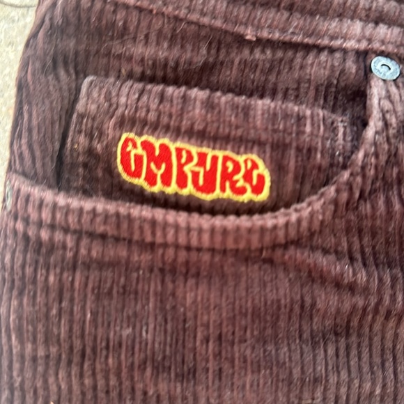 Dark brown Empyre corduroy pants size 26 - Picture 2 of 4